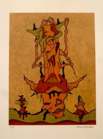 Lithographie Camacho  - Sin Título