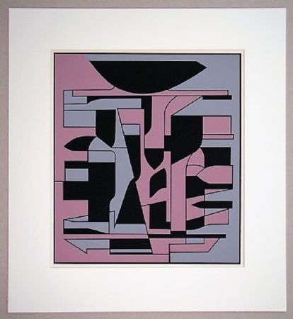 Sérigraphie Vasarely - Siris II