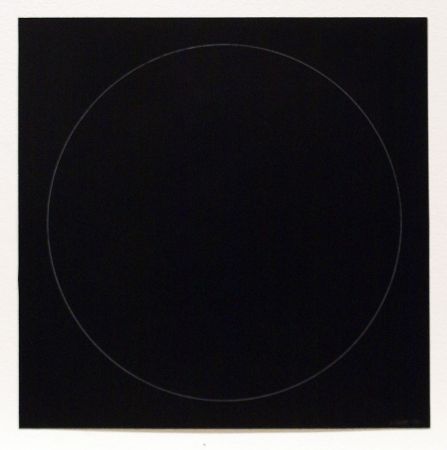 Eau-Forte Et Aquatinte Lewitt - Six Geometric Figures - Circle