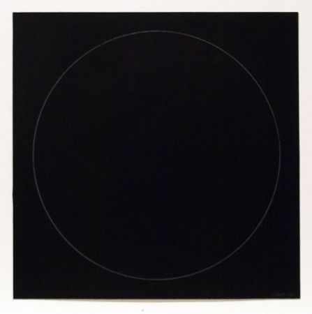 Eau-Forte Et Aquatinte Lewitt - Six Geometric Figures - Circle