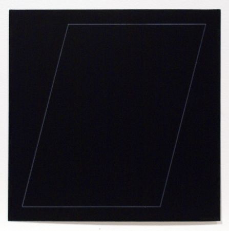 Eau-Forte Et Aquatinte Lewitt - Six Geometric Figures - Trapezoid