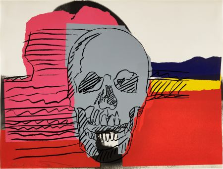 Sérigraphie Warhol - Skull (FS II.159)