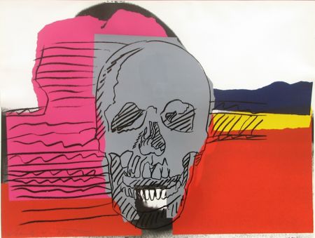 Sérigraphie Warhol - Skull (FS II.159)