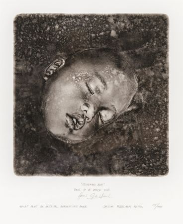 Sérigraphie Op De Beeck - Sleeping Boy