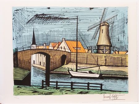 Lithographie Buffet - Sloten