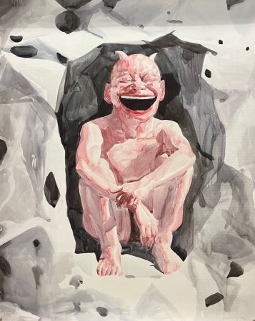 Lithographie Minjun - Smile-ISM , nº 26