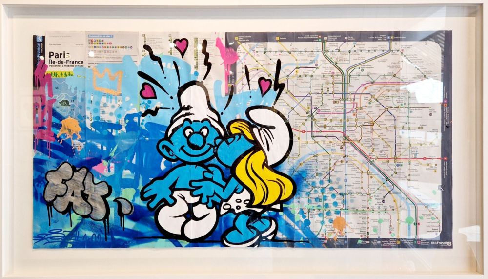 Aucune Technique Fat - Smurfs (Metro Map of Paris)