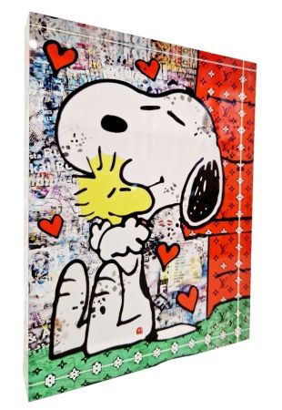 Estampe Numérique Cuencas - Snoopy LOVE Forever