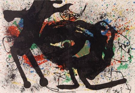 Lithographie Miró - Sobreteixims