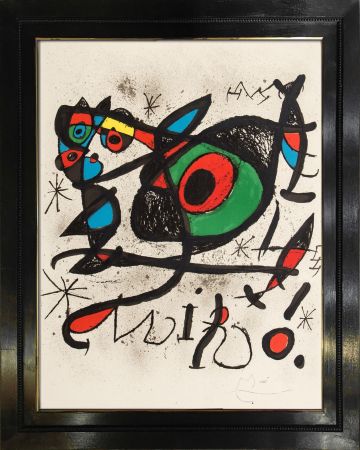 Lithographie Miró - Sobreteixims i escultures