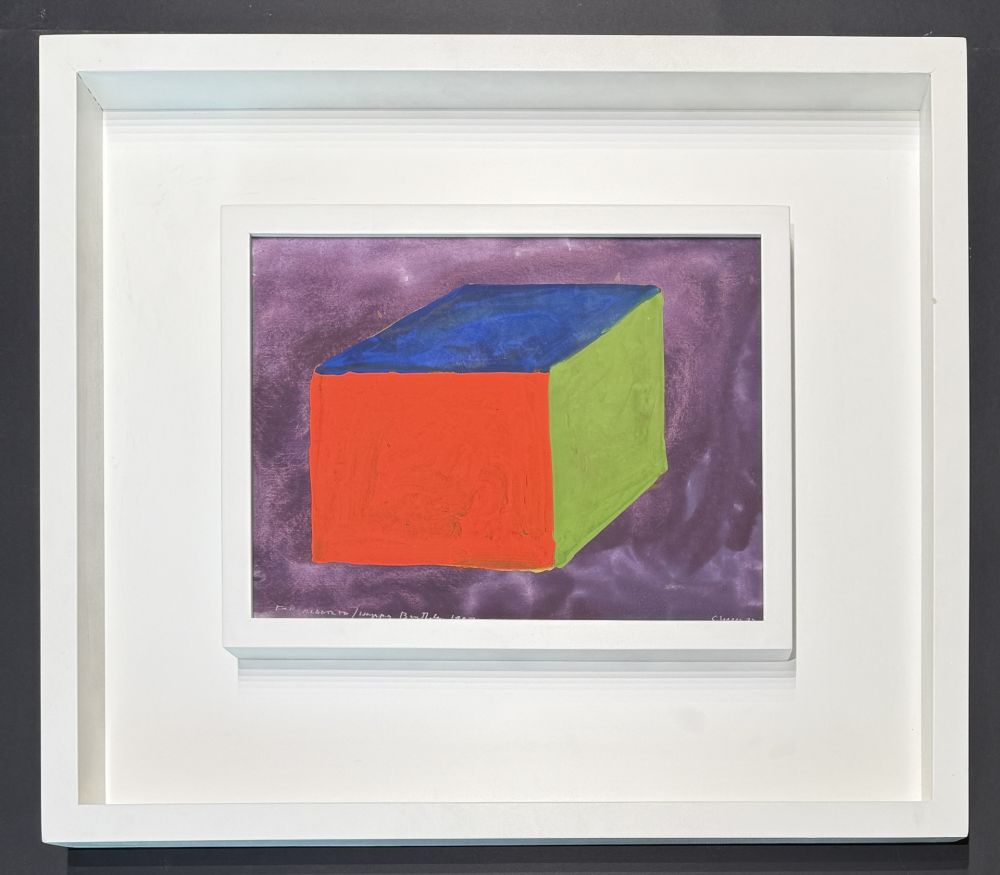 Aucune Technique Lewitt - Sol Lewitt (1928–2007) - Untitled - Gouache on paper - 1997