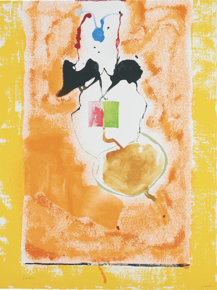 Sérigraphie Frankenthaler - Solar Imp