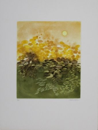 Eau-Forte Et Aquatinte Walker - Soleil / Sun