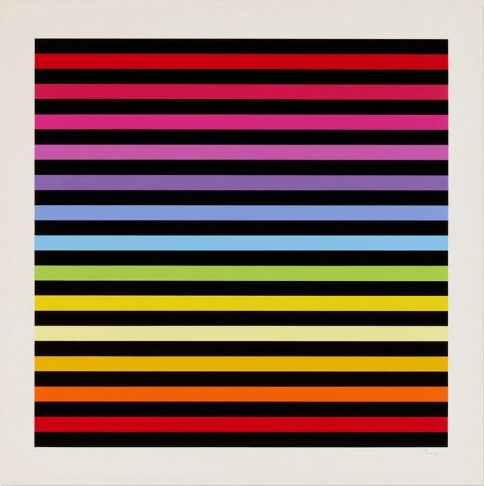 Sérigraphie Agam - Solfège, Transformation, Fusion