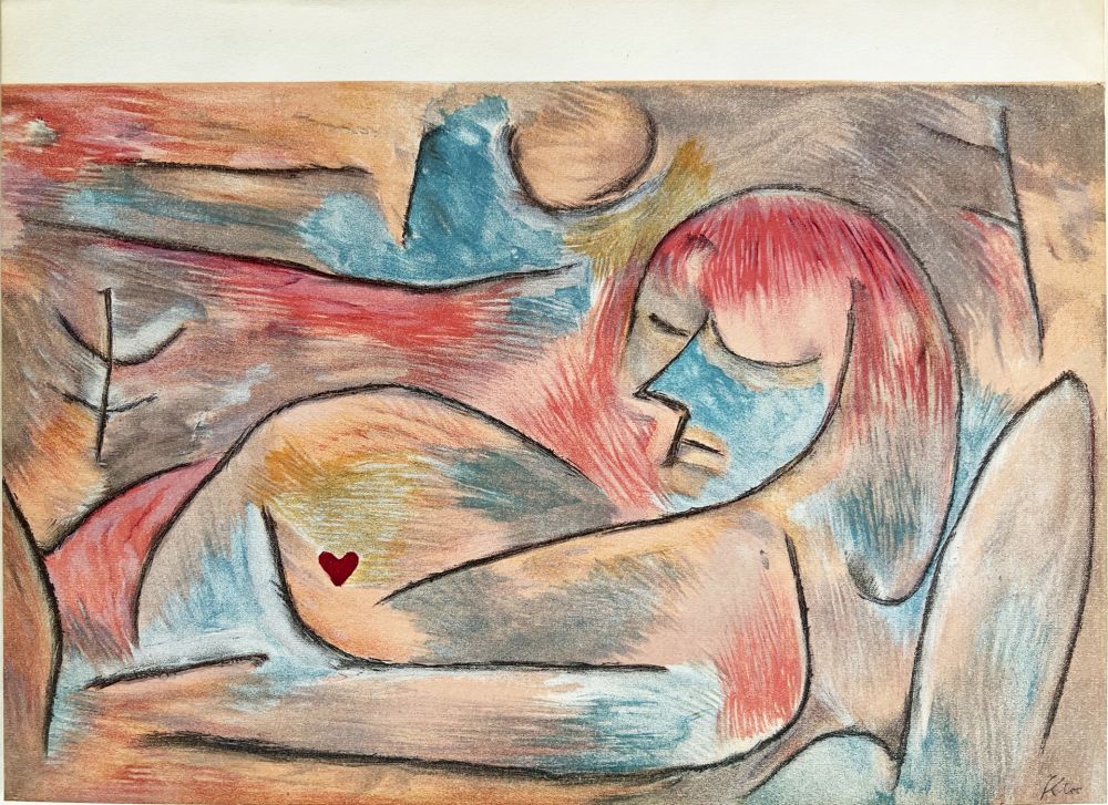 Lithographie Klee - SOMMEIL D'HIVER (1938)