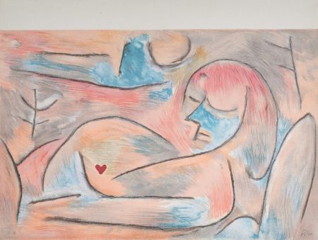 Lithographie Klee - Sommeil d’hiver, 1938