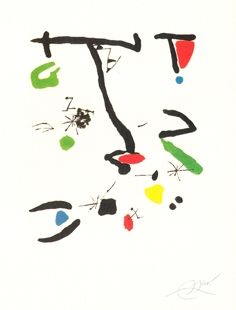 Gravure Miró - Son Abrines
