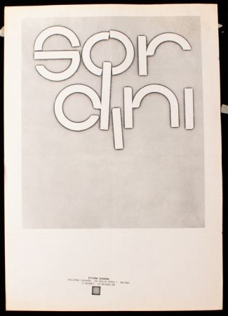 Affiche Sordini - SORDINI