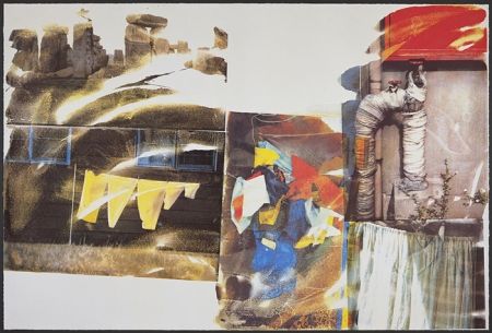 Sérigraphie Rauschenberg - Source, from Speculations