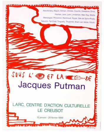 Affiche Alechinsky - Sous l'oeil et la plume de Jacques Putman