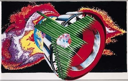 Lithographie Rosenquist - Space Dust (from Welcome to the Water Planet)