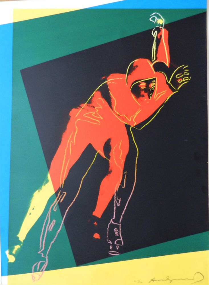 Sérigraphie Warhol - Speed Skater