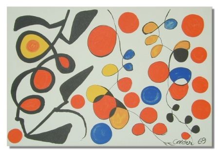 Lithographie Calder - Spring Carnival