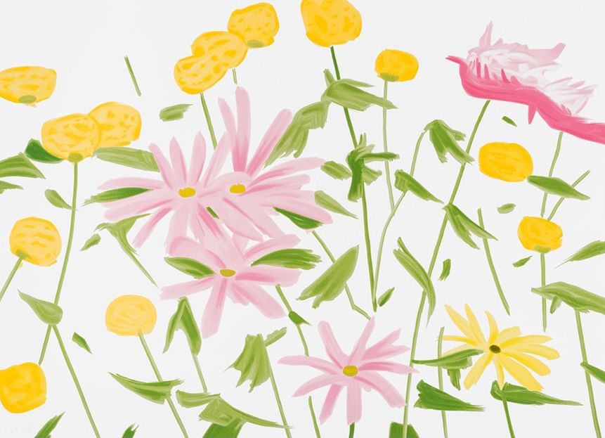 Sérigraphie Katz - Spring Flowers