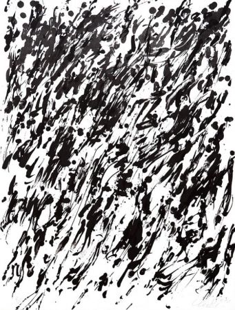 Lithographie Uecker - Spring III