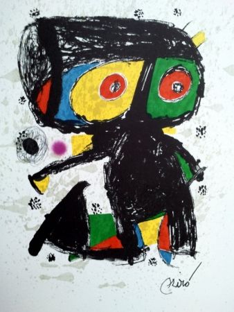 Lithographie Miró - S/T