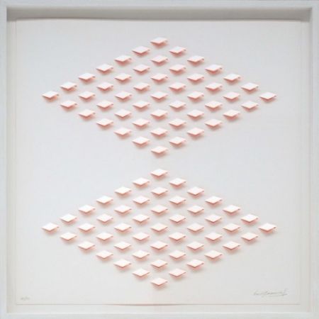 Lithographie Tomasello - S/T 2 - Naranja