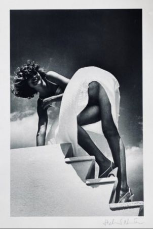 Photographie Newton - St Jean Cap Ferrat 1978