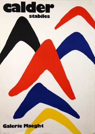 Lithographie Calder - Stabiles