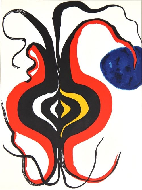 Lithographie Calder - Stabiles