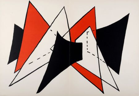 Lithographie Calder - Stabiles, 1963