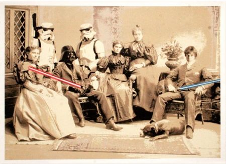 Lithographie Mr. Brainwash - Star Wars Reunion