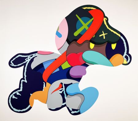Sérigraphie Kaws - Stay Steady