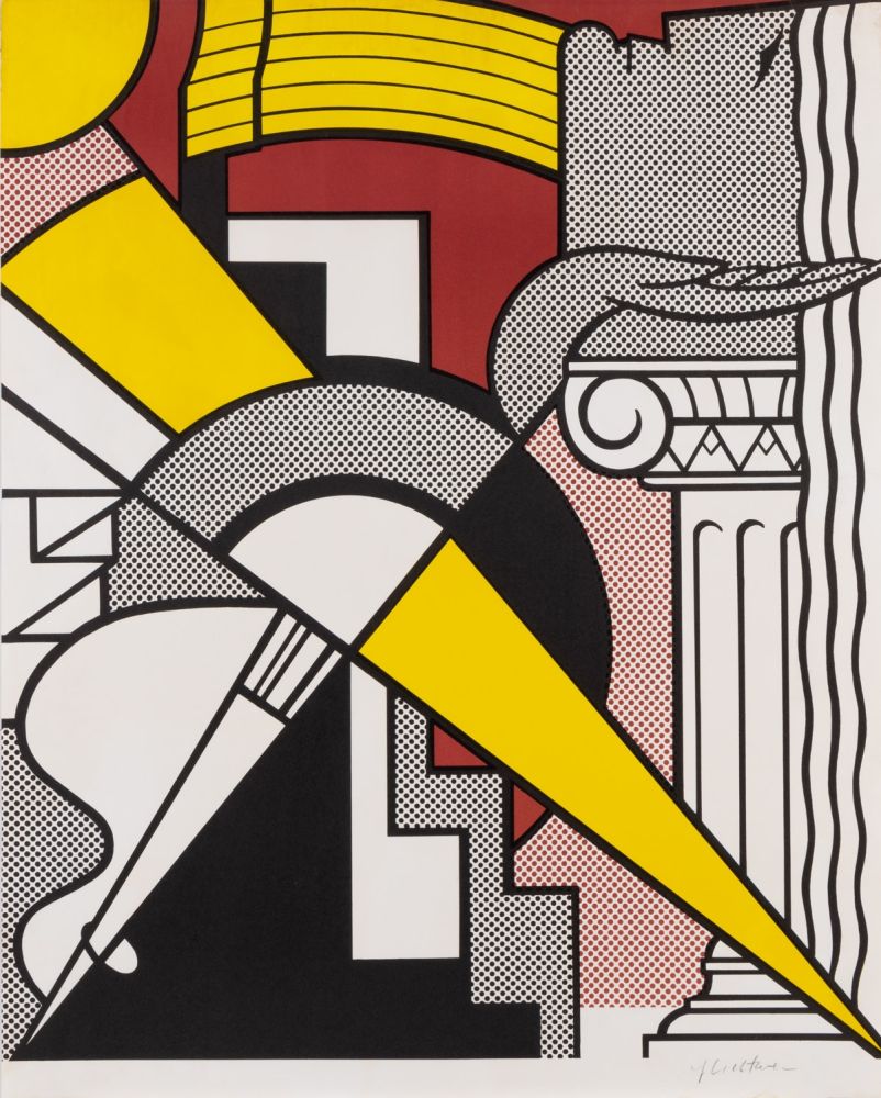 Lithographie Lichtenstein - Stedelijk museum 