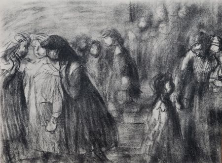 Lithographie Steinlen - Steinlen et la rue