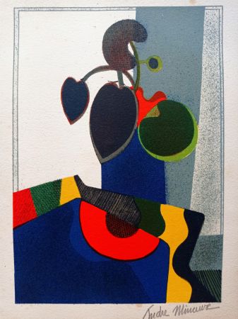 Lithographie Minaux - Still-Life, 1975