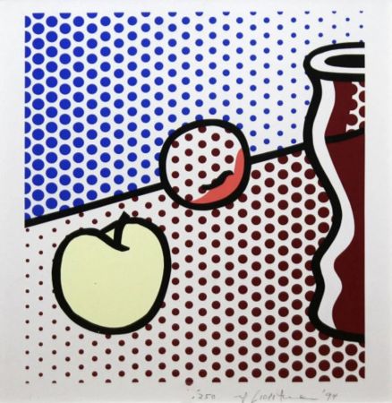 Multiple Lichtenstein - Still Life with Red Jar