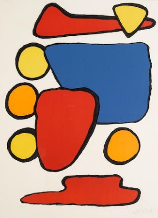 Lithographie Calder - Stone Age