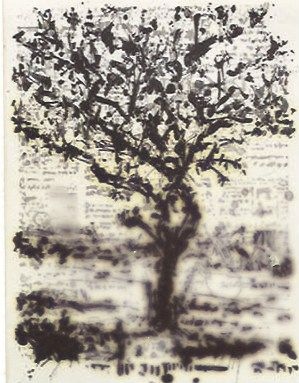 Gravure Kentridge - Stone Tree II