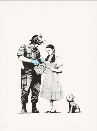 Sérigraphie Banksy - Stop and Search
