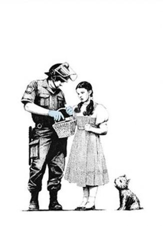 Sérigraphie Banksy - Stop and Search