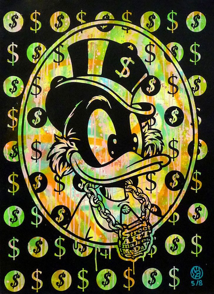 Sérigraphie Speedy Graphito - Street Art Makes My Day