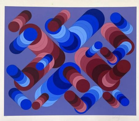 Multiple Vasarely - Stridim