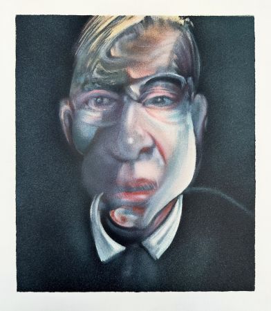 Lithographie Bacon - Studies for a Self-portrait, centre panel