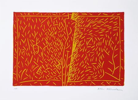 Linogravure Kuroda - Sud I I I