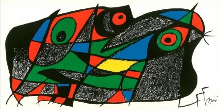 Lithographie Miró - Suecia